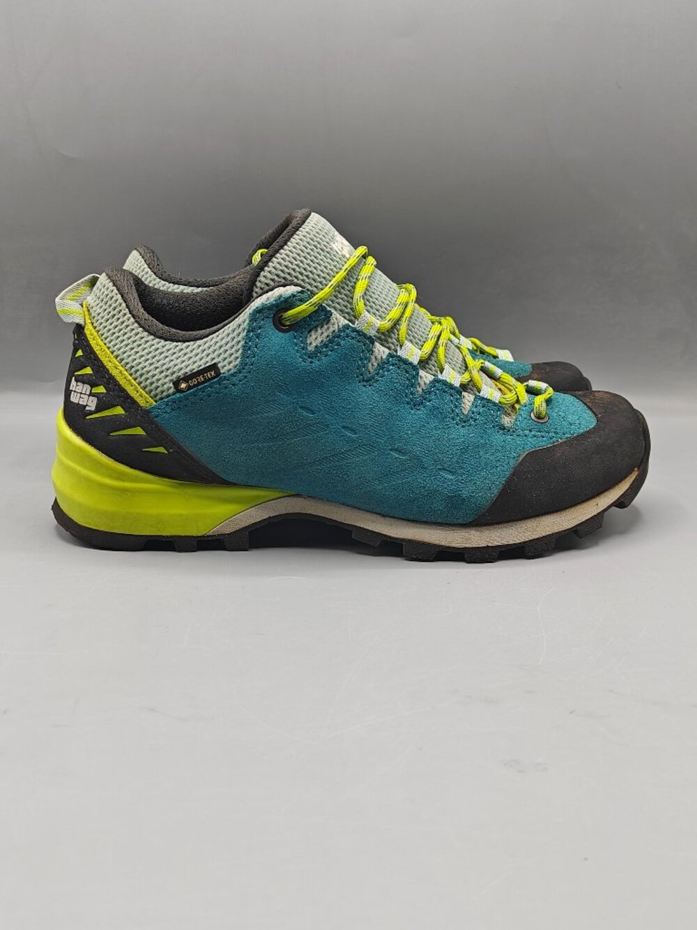 Hanwag Makra Pro Low Lady GTX Shoes Women's US 8.5 EU39.5 Blue Waterproof Hiking